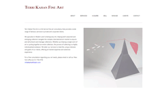 Desktop Screenshot of kahanfineart.com